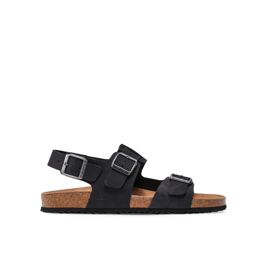 Sandały Geox U Sandal Ghita A U159VA 00032 C9999 Czarny Geox 40 eobuwie.pl