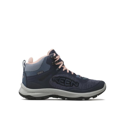 Trekkingi Keen Terradora Flex Mid Wp W 1026877 Granatowy ze sklepu eobuwie.pl w kategorii Buty trekkingowe damskie - zdjęcie 182117547