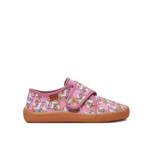 Kapcie Froddo Barefoot Slippers G1700408-4 S Różowy ze sklepu eobuwie.pl w kategorii Kapcie dziecięce - zdjęcie 182117758