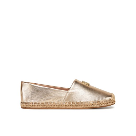Espadryle Tommy Hilfiger FW0FW08652 Złoty ze sklepu eobuwie.pl w kategorii Espadryle damskie - zdjęcie 182117785
