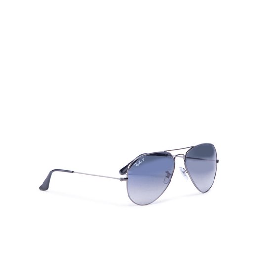 Okulary przeciwsłoneczne Ray-Ban Aviator 0RB3025 004/78 Szary ze sklepu eobuwie.pl w kategorii Okulary przeciwsłoneczne damskie - zdjęcie 182117799