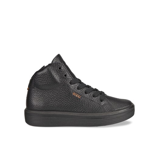 Sneakersy ECCO Soft 60 K 71382201001 Czarny ze sklepu eobuwie.pl w kategorii Buty sportowe dziecięce - zdjęcie 182117828