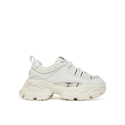 Sneakersy Buffalo Saturn Lace 1636351 Biały ze sklepu eobuwie.pl w kategorii Buty sportowe damskie - zdjęcie 182117837