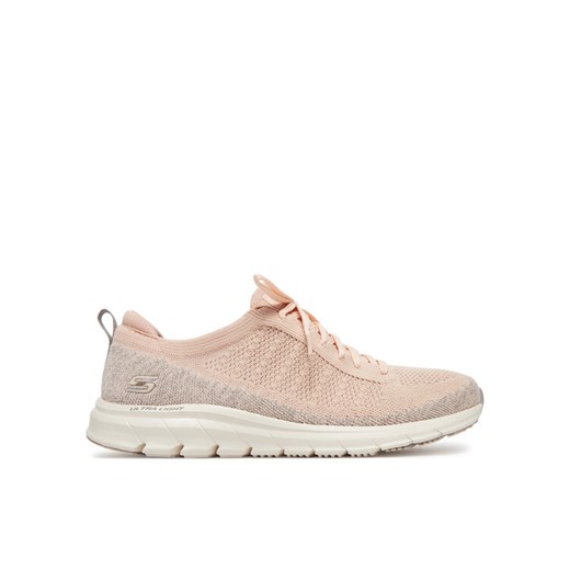 Sneakersy Skechers Pure Flex-Pulse 104651/PKGY Różowy ze sklepu eobuwie.pl w kategorii Buty sportowe damskie - zdjęcie 182117898