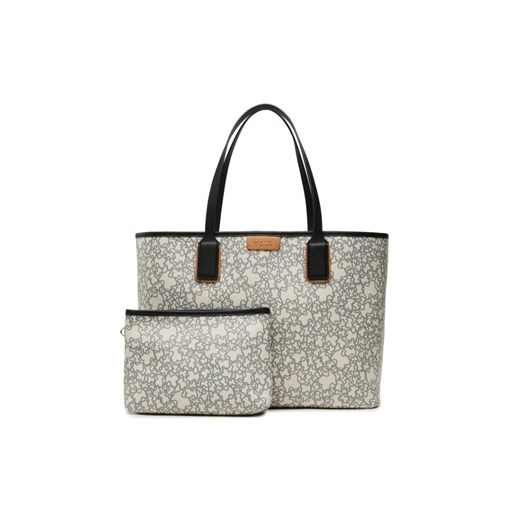 Torebka TOUS Capazo Xl. K Mini 2000899946 Beżowy ze sklepu eobuwie.pl w kategorii Torby Shopper bag - zdjęcie 182117907