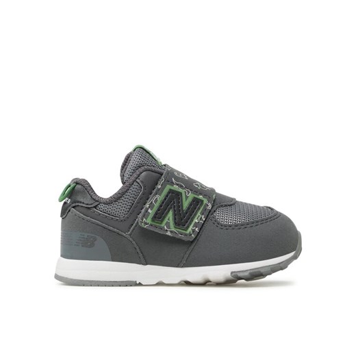 Sneakersy New Balance NW574DG Szary ze sklepu eobuwie.pl w kategorii Buty sportowe dziecięce - zdjęcie 182117945