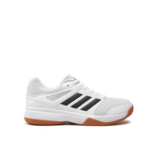 Buty halowe adidas Speedcourt Indoor IE8032 Biały ze sklepu eobuwie.pl w kategorii Buty sportowe męskie - zdjęcie 182117956