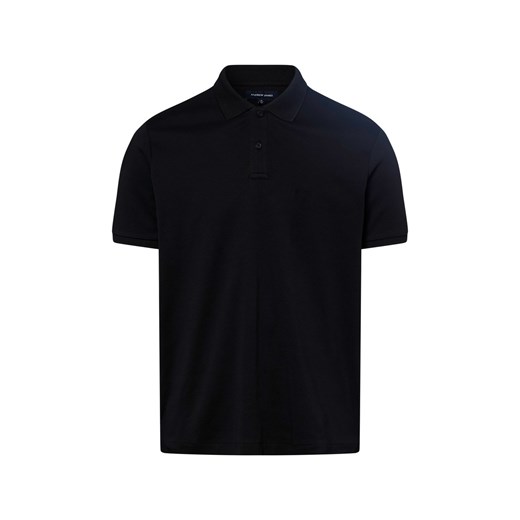 Andrew James Męska koszulka polo Mężczyźni Bawełna czarny jednolity ze sklepu vangraaf w kategorii T-shirty męskie - zdjęcie 182592437