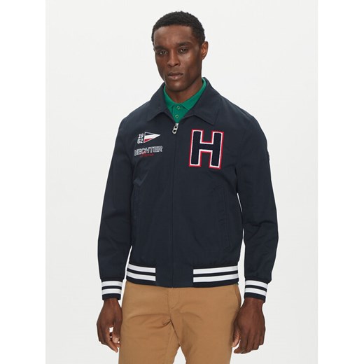 Hechter Paris Kurtka bomber 50131 151203 Granatowy Regular Fit ze sklepu MODIVO w kategorii Kurtki męskie - zdjęcie 182593778