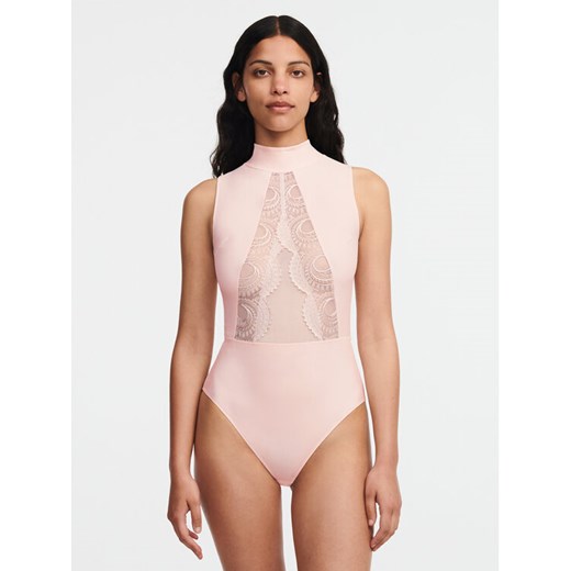 Chantelle Body Mystic C11YT9 Różowy ze sklepu MODIVO w kategorii Body damskie - zdjęcie 182593785