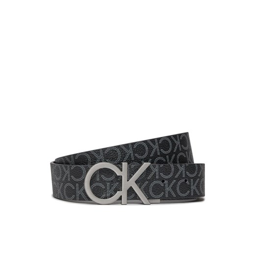 Calvin Klein Pasek Męski Ck Rev.Adj. New Mono Belt 3.5Cm K50K510075 Czarny ze sklepu MODIVO w kategorii Paski męskie - zdjęcie 182593828