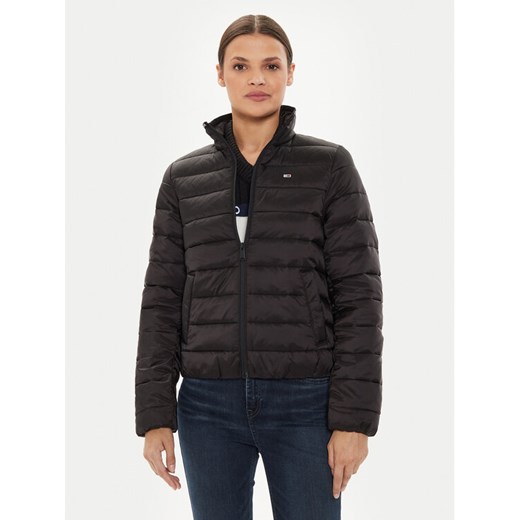 Tommy Jeans Kurtka puchowa DW0DW17746 Czarny Regular Fit ze sklepu MODIVO w kategorii Kurtki damskie - zdjęcie 182593839
