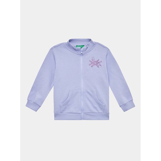 United Colors Of Benetton Bluza 3J70G5020 Fioletowy Regular Fit ze sklepu MODIVO w kategorii Bluzy i swetry - zdjęcie 182593849
