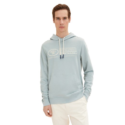 Tom Tailor Bluza 1035531 Błękitny ze sklepu MODIVO w kategorii Bluzy męskie - zdjęcie 182593856