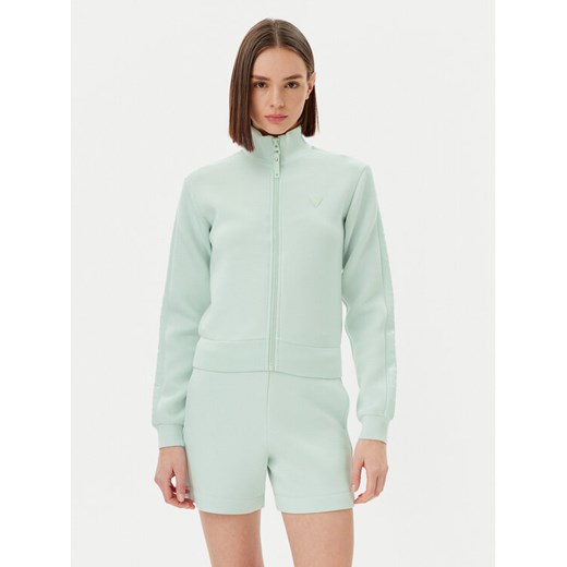 Guess Bluza V2YQ17 K7UW2 Zielony Regular Fit ze sklepu MODIVO w kategorii Bluzy damskie - zdjęcie 182594109