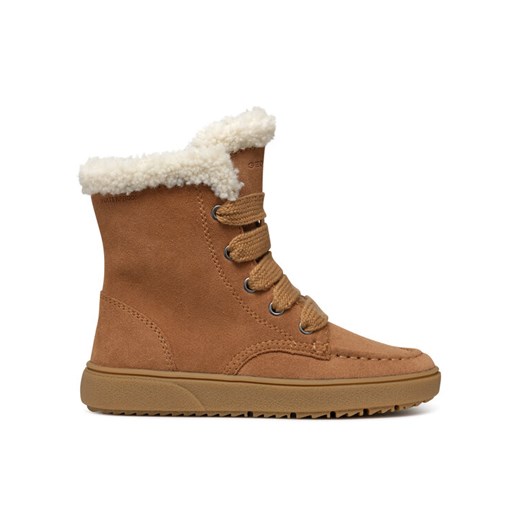 Geox Kozaki J Theleven Girl Wpf J46HYC 00022 C6627 M Brązowy ze sklepu MODIVO w kategorii Buty zimowe dziecięce - zdjęcie 182594136