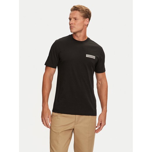 Calvin Klein T-Shirt K10K113594 Czarny Regular Fit ze sklepu MODIVO w kategorii T-shirty męskie - zdjęcie 182594175