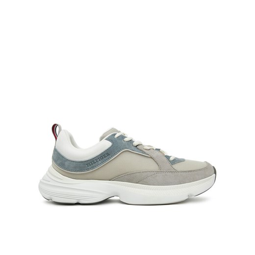 Tommy Hilfiger Sneakersy FM0FM05384 Szary ze sklepu MODIVO w kategorii Buty sportowe męskie - zdjęcie 182594377