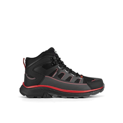 Hunter Trekkingi PEAK RT MID WP Czarny ze sklepu MODIVO w kategorii Buty trekkingowe męskie - zdjęcie 182594407