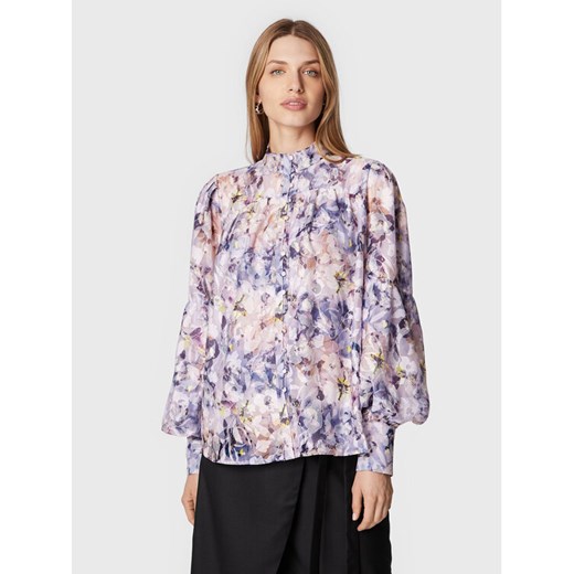 Bruuns Bazaar Koszula Scilla BBW3053 Fioletowy Regular Fit ze sklepu MODIVO w kategorii Koszule damskie - zdjęcie 182594419