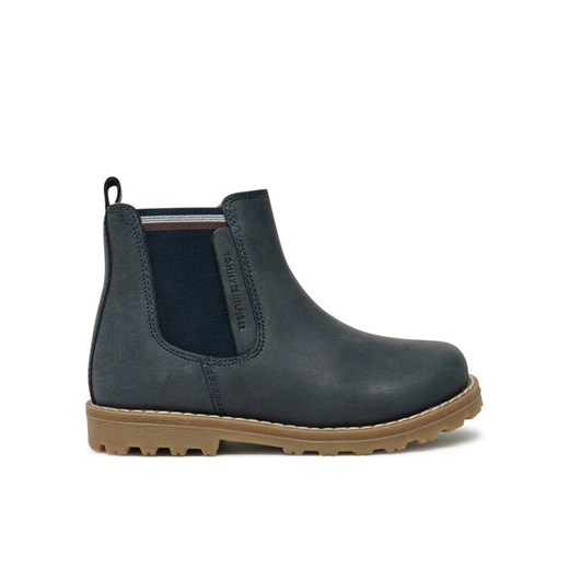 Tommy Hilfiger Trzewiki T1X5-33700-0124 M Granatowy ze sklepu MODIVO w kategorii Buty zimowe dziecięce - zdjęcie 182594465