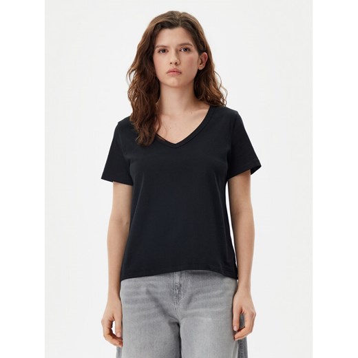 Gap T-Shirt 740140-03 Czarny Regular Fit ze sklepu MODIVO w kategorii Bluzki damskie - zdjęcie 182594488