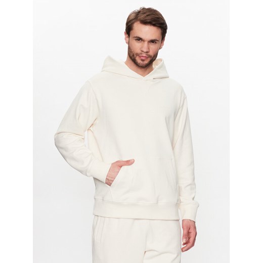 New Balance Bluza MT23565 Écru Relaxed Fit ze sklepu MODIVO w kategorii Bluzy męskie - zdjęcie 182594517
