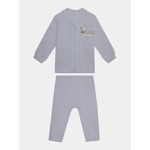 United Colors Of Benetton Dres 3J70AK00G Niebieski Regular Fit ze sklepu MODIVO w kategorii Komplety niemowlęce - zdjęcie 182594547