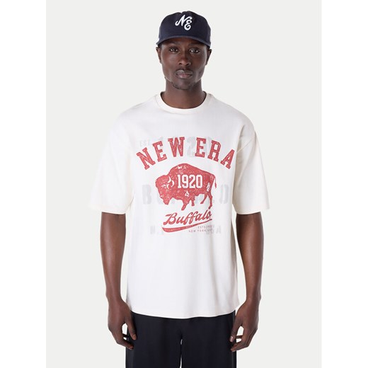 New Era T-Shirt 60596287 Biały Regular Fit ze sklepu MODIVO w kategorii T-shirty męskie - zdjęcie 182594565