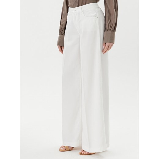 ViCOLO Jeansy DD5043 Biały Wide Leg ze sklepu MODIVO w kategorii Jeansy damskie - zdjęcie 182594568
