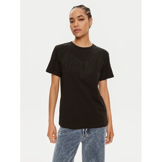 Pinko T-Shirt Under World 103727 A1XS Czarny Regular Fit Pinko XS MODIVO