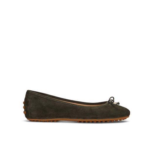 LAUREN RALPH LAUREN Baleriny 802951376003 Zielony ze sklepu MODIVO w kategorii Balerinki - zdjęcie 182594626