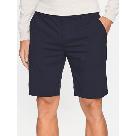 Casual Friday Szorty materiałowe 20504285 Granatowy Slim Fit ze sklepu MODIVO w kategorii Spodenki męskie - zdjęcie 182594666