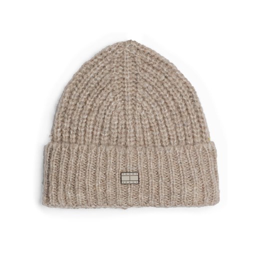 Tommy Jeans Czapka City Bold AW0AW16786 Beżowy ze sklepu MODIVO w kategorii Czapki zimowe damskie - zdjęcie 182594686