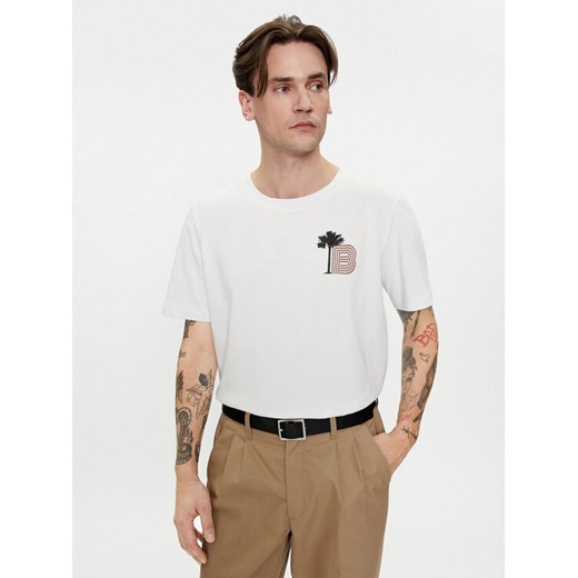Baldessarini T-Shirt B4 20075/000/5199 Biały Regular Fit ze sklepu MODIVO w kategorii T-shirty męskie - zdjęcie 182594729