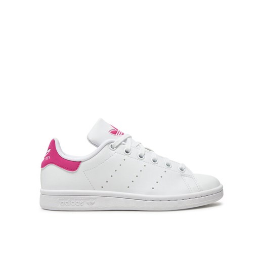 adidas Sneakersy Stan Smith Shoes Kids IE9141 Biały ze sklepu MODIVO w kategorii Buty sportowe dziecięce - zdjęcie 182594785