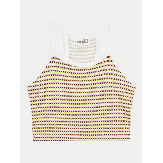 Coccodrillo Top WC4143303HGJ Kolorowy Slim Fit ze sklepu MODIVO w kategorii Bluzki dziewczęce - zdjęcie 182594798