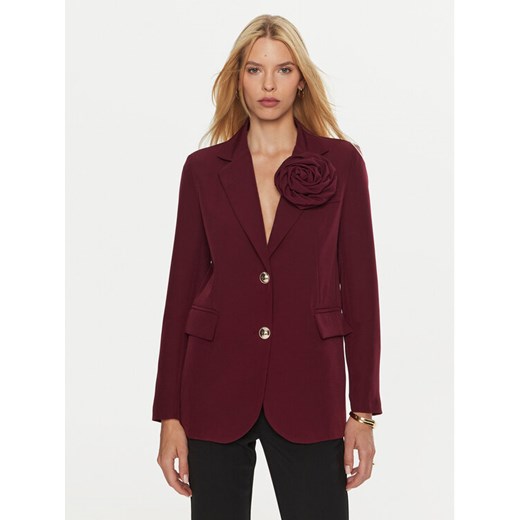 Maryley Marynarka 24IB202/43GI Bordowy Regular Fit ze sklepu MODIVO w kategorii Marynarki damskie - zdjęcie 182594806