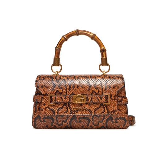 Guess Torebka Eire Small Bucket HWKP95 06200 Brązowy ze sklepu MODIVO w kategorii Torebki damskie - zdjęcie 182594827