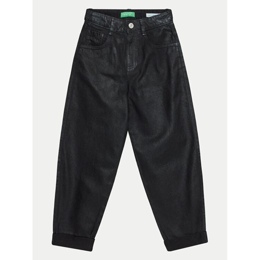 United Colors Of Benetton Jeansy 48UHCE03M Czarny Regular Fit ze sklepu MODIVO w kategorii Spodnie dziewczęce - zdjęcie 182594855