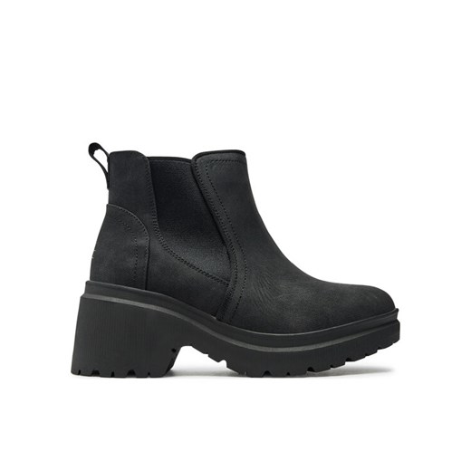 Skechers Botki 114625/BBK Czarny ze sklepu MODIVO w kategorii Botki - zdjęcie 182594886