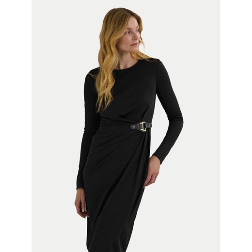 LAUREN RALPH LAUREN Sukienka codzienna 250951397001 Brązowy Slim Fit ze sklepu MODIVO w kategorii Sukienki - zdjęcie 182594906