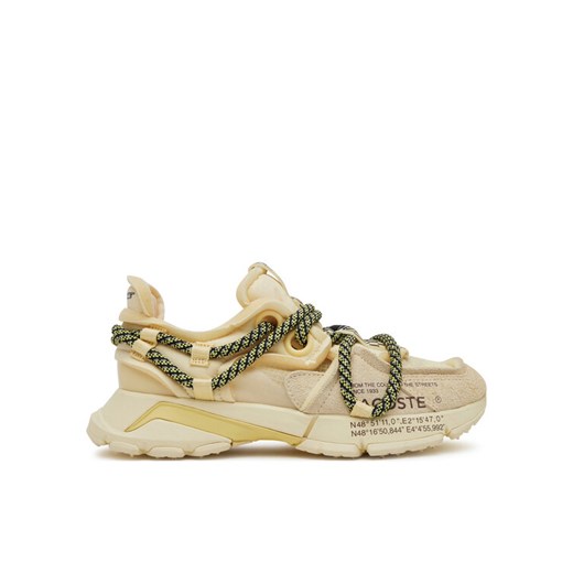 Lacoste Sneakersy 7-49SFA0014 Żółty ze sklepu MODIVO w kategorii Buty sportowe damskie - zdjęcie 182594935