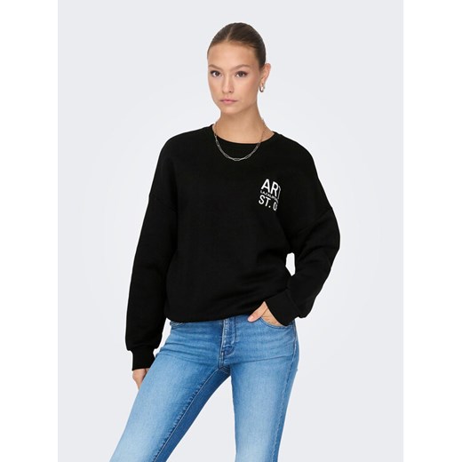 ONLY Bluza 15275525 Czarny Box Fit ze sklepu MODIVO w kategorii Bluzy damskie - zdjęcie 182594939