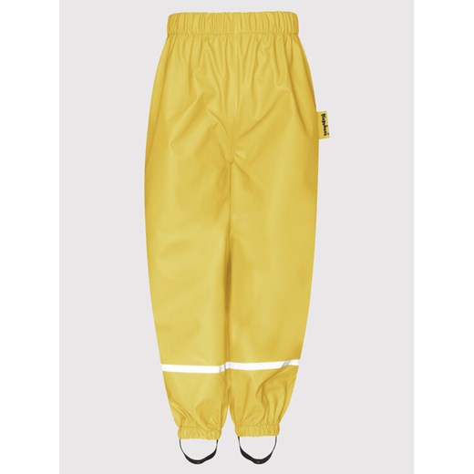 Playshoes Spodnie materiałowe 405421 M Żółty Regular Fit ze sklepu MODIVO w kategorii Odzież dziecięca - zdjęcie 182594976