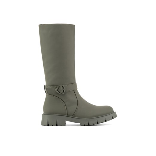 DeeZee Oficerki CS5907-18 Khaki ze sklepu MODIVO w kategorii Buty zimowe dziecięce - zdjęcie 182594986