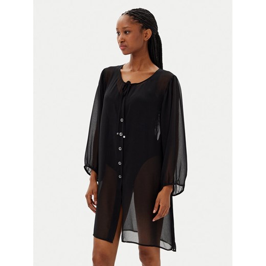 MICHAEL Michael Kors Kimono MM2R791 Czarny Regular Fit ze sklepu MODIVO w kategorii Odzież plażowa - zdjęcie 182595035