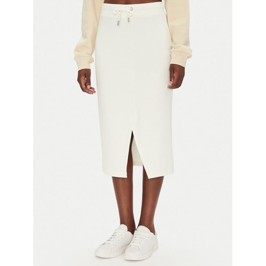Fransa Spódnica midi 20615495 Écru Regular Fit ze sklepu MODIVO w kategorii Spódnice - zdjęcie 182595088