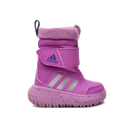 adidas Śniegowce Winterplay I IE8672 Fioletowy ze sklepu MODIVO w kategorii Buty zimowe dziecięce - zdjęcie 182595155