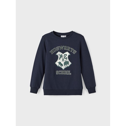 NAME IT Bluza HARRY POTTER 13210593 Granatowy Regular Fit ze sklepu MODIVO w kategorii Bluzy chłopięce - zdjęcie 182595266